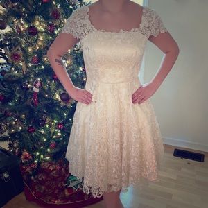 Vintage styled wedding/party dress.